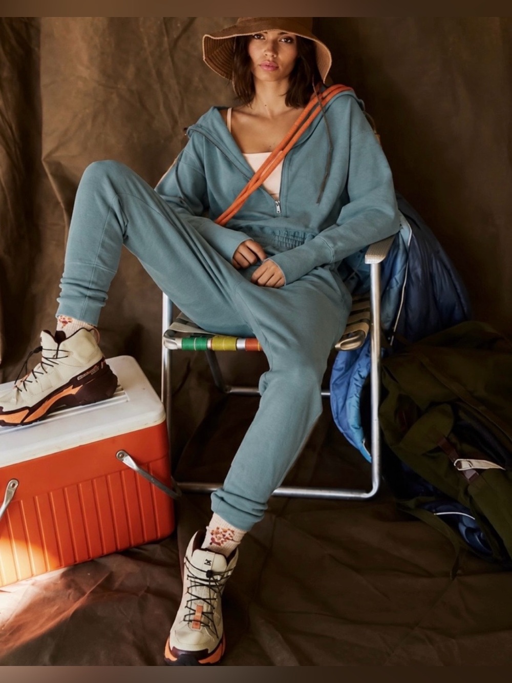 FP Movement Training Day Jumpsuit~ Eucalyptus